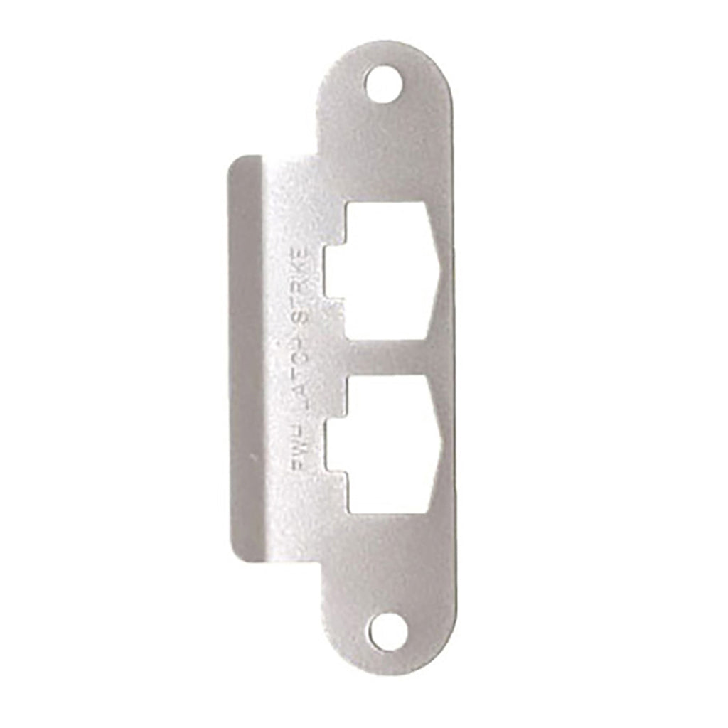 Andersen Latch & Deadbolt Strike Plate cover, AS/SA Single Door - Polished Chrome - Andersen Latch & Deadbolt Strike Plate cover, AS/SA Single Door - Polished Chrome
