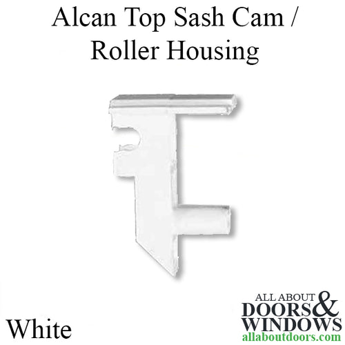 Alcan Top Sash Cam / Roller Housing - White - Alcan Top Sash Cam / Roller Housing - White