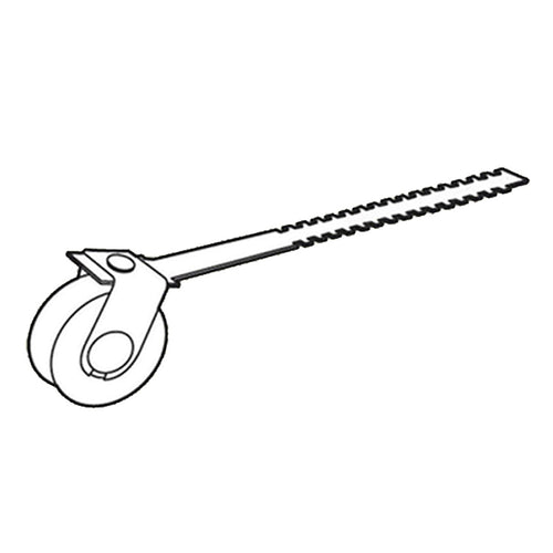 Corner Roller Assembly with 15/16 Inch Nylon Roller for Sliding Screen Door - Corner Roller Assembly with 15/16 Inch Nylon Roller for Sliding Screen Door