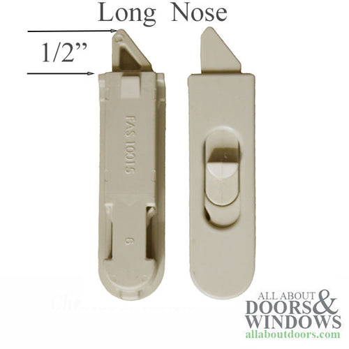 Tilt Latch, Single or Double Hung Vinyl Window, Large Nose, Pair - Tilt Latch, Single or Double Hung Vinyl Window, Large Nose, Pair