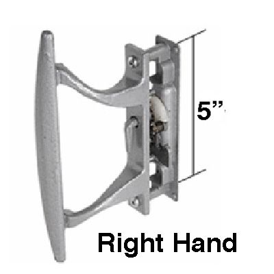 Handle Set for Sliding Patio Doors with Diecast Inside Pull Right Hand - Handle Set for Sliding Patio Doors with Diecast Inside Pull Right Hand