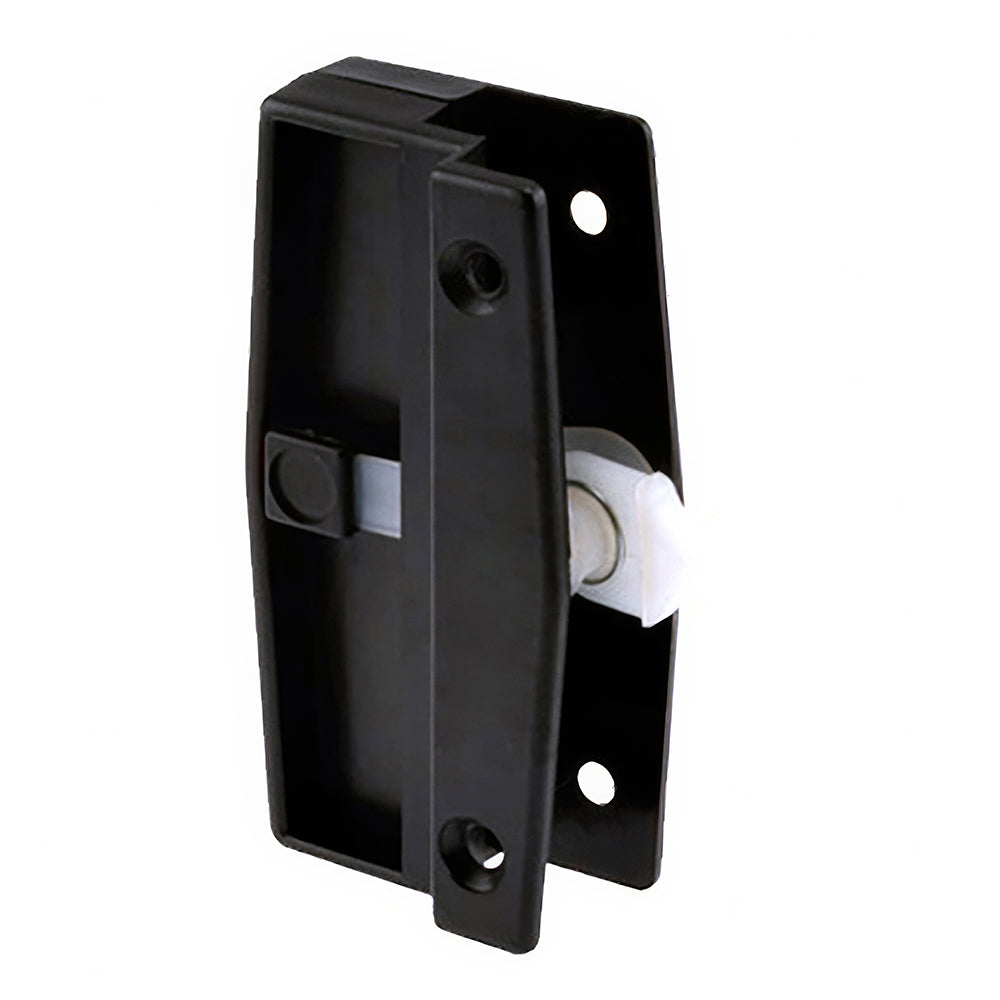 Non-Handed Plastic Latch & Pull Handle Set with Security Lock for Sliding Screen Door - Black - Non-Handed Plastic Latch & Pull Handle Set with Security Lock for Sliding Screen Door - Black