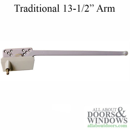 Truth 15.32 Traditional 13-1/2" Straight Arm Casement Operator, Right Hand EG