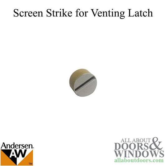 Screen Strike for Venting Sash - Plastic