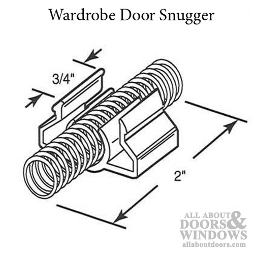 Snugger, 2 inch, Wardrobe Four Door - Snugger, 2 inch, Wardrobe Four Door