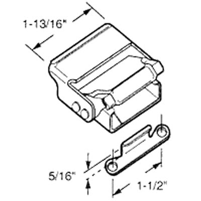 Keeper Only - Toggle Lock/ Suitcase Latch - Choose Color - Keeper Only - Toggle Lock/ Suitcase Latch - Choose Color