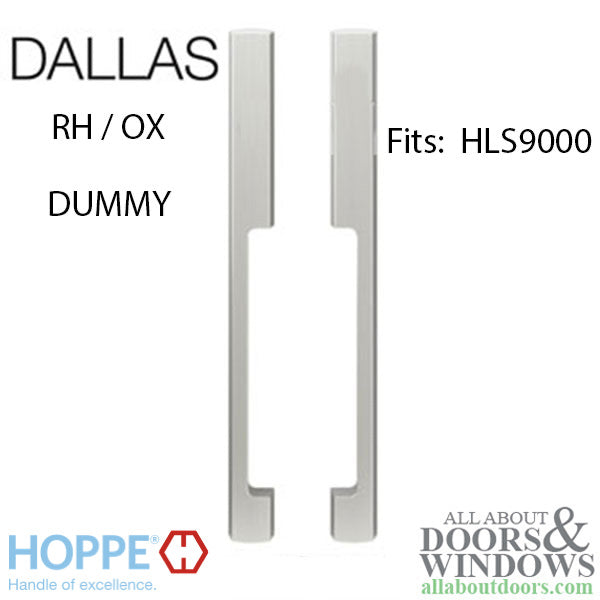 Hoppe Dallas HLS9000 Door Handle For Sliding Patio Door Handle Right Hand Dummy Door Handle - Hoppe Dallas HLS9000 Door Handle For Sliding Patio Door Handle Right Hand Dummy Door Handle