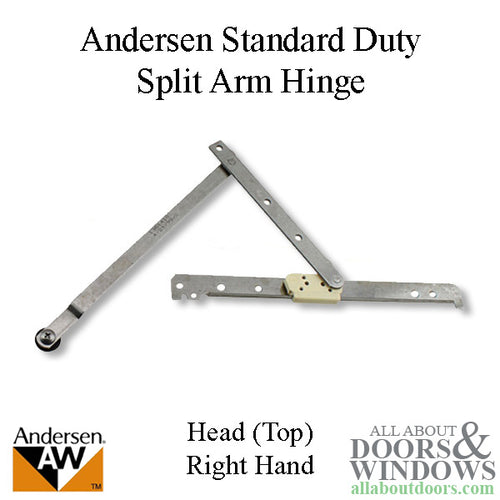 Andersen Standard Duty Right Handed Head Hinge, Enhanced Casement 1995-1998 - Andersen Standard Duty Right Handed Head Hinge, Enhanced Casement 1995-1998