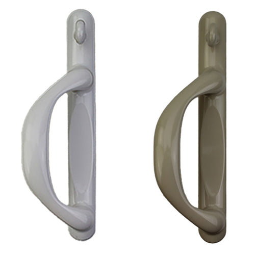 Left Handed ROTO Inside Handle 4-13/16 Inch Screw Hole Spacing Door Handle Set - Left Handed ROTO Inside Handle 4-13/16 Inch Screw Hole Spacing Door Handle Set