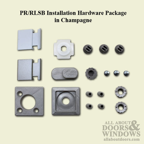 Pella PS/RLSB Installation Hardware Package - Champagne - Pella PS/RLSB Installation Hardware Package - Champagne