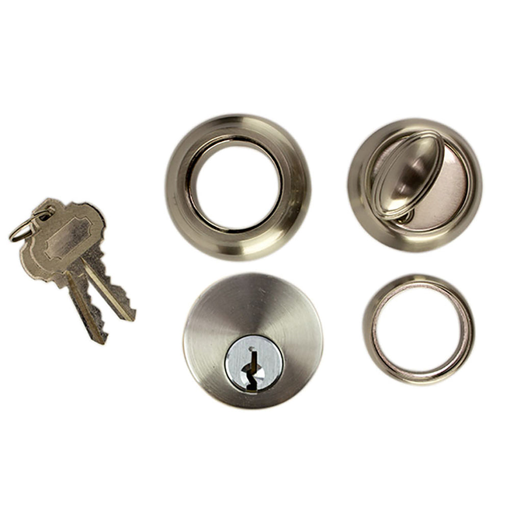 Single Cylinder Deadbolt, Premium - Choose Color - Single Cylinder Deadbolt, Premium - Choose Color