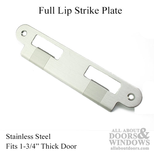 Latch & Deadbolt Strike Plate, 45mm, 1-3/4