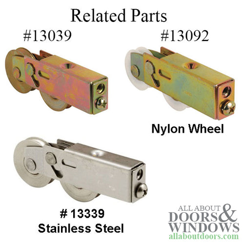 Door Roller For Sliding Glass Patio Door Roller 1.5 Inch Steel Dual Wheel - Door Roller For Sliding Glass Patio Door Roller 1.5 Inch Steel Dual Wheel