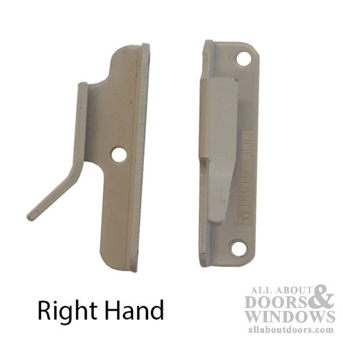 Truth Strike / Keeper for multipoint lock windows with cone tie bars, Right - Truth Strike / Keeper for multipoint lock windows with cone tie bars, Right