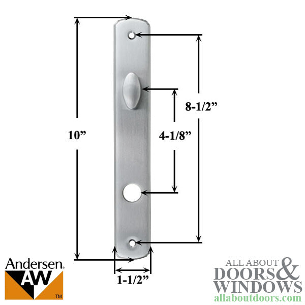 Newbury Active Interior Escutcheon Plate - Newbury Active Interior Escutcheon Plate