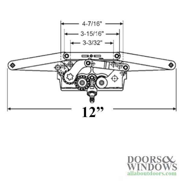 Truth Entrygard Single Pull Awning Operator - Truth Entrygard Single Pull Awning Operator