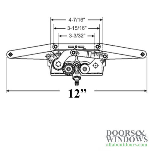 Truth Entrygard Single Pull Awning Operator - Truth Entrygard Single Pull Awning Operator