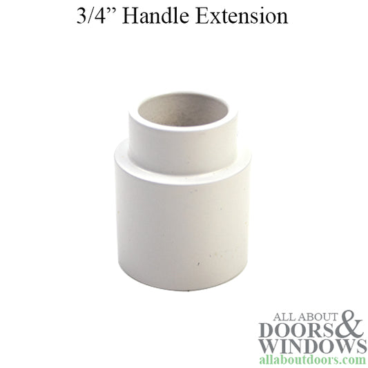 Hoppe Handle Extension, Active / Inactive Trim 3/4" (20mm) - Pure White