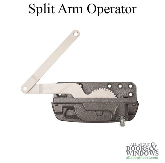 Andersen Casement Window Operator For 100 Series Casement Window Right Handed Split Arm Operator