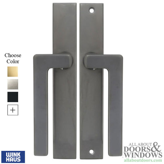 Miami Style Sliding Patio Door Handle Set, Inactive Dummy Pull, Left Hand