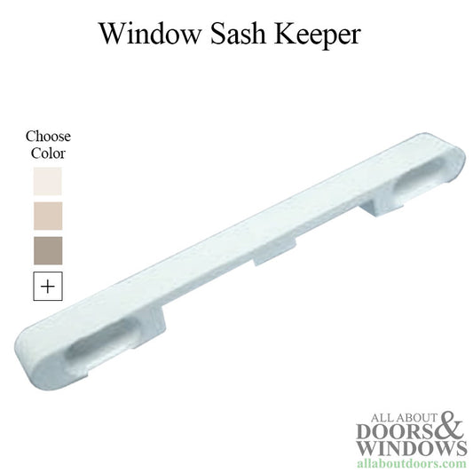 Keeper, Sweep Latch Window, Face Mount