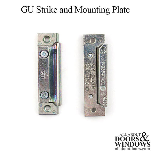 GU Strike and mounting plate, Interchangeable Latch Piece