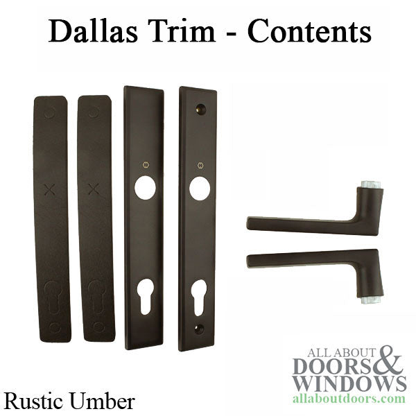 Dallas Active Trim Set - Rustic Umber - Dallas Active Trim Set - Rustic Umber