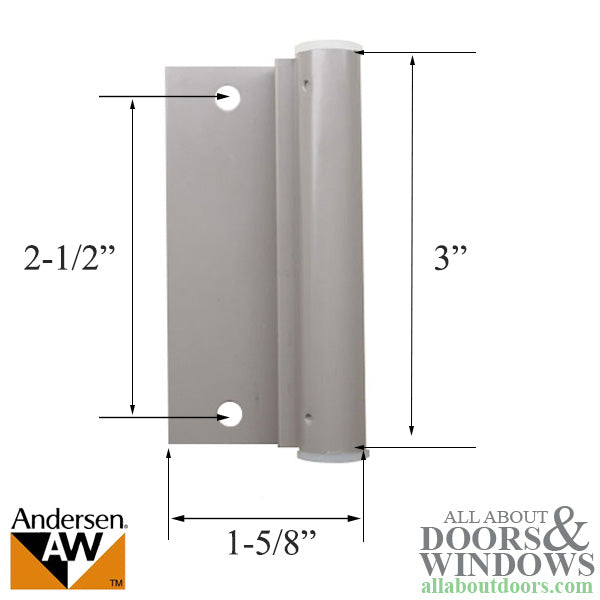 Andersen Hinge Leaf Screen Door Lower Sandstone 0924485 - Andersen Hinge Leaf Screen Door Lower Sandstone 0924485