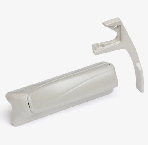 Pella Casement Sash Lock  Folding Handle and cover  RH  - Champagne - Pella Casement Sash Lock  Folding Handle and cover  RH  - Champagne