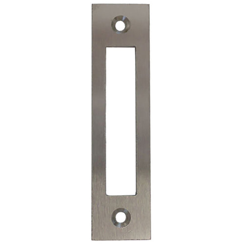 Custom Strike Plate, Flat 1 X 4  - Stainless Steel - Custom Strike Plate, Flat 1 X 4  - Stainless Steel