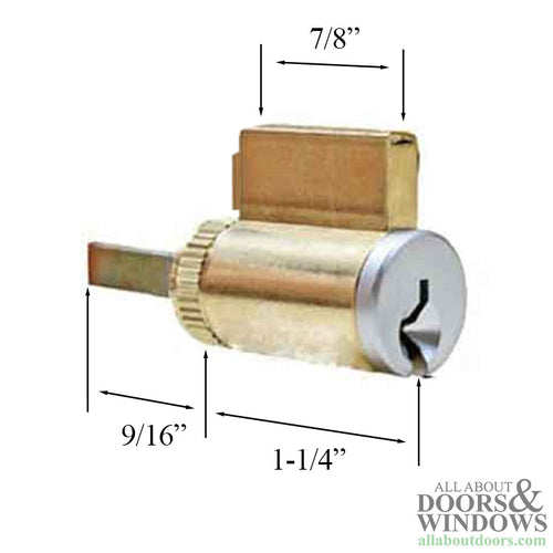 American Cylinder Lock Schlage 5 Pin Tumbler Keyed Alike - American Cylinder Lock Schlage 5 Pin Tumbler Keyed Alike