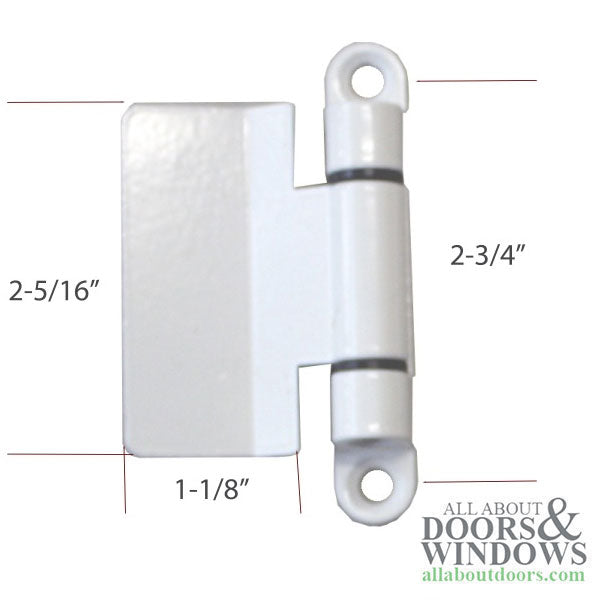 Visions 2000 Eyebrow Garden Window Hinge - Visions 2000 Eyebrow Garden Window Hinge