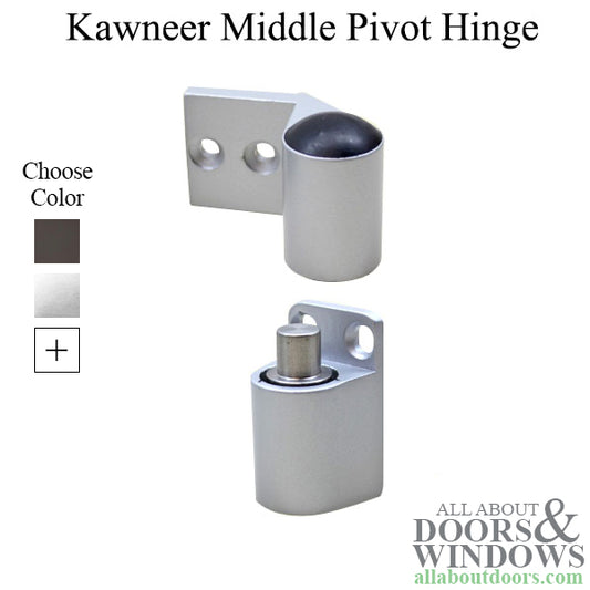 Kawneer intermediate / Middle Pivot Hinge - Aluminum