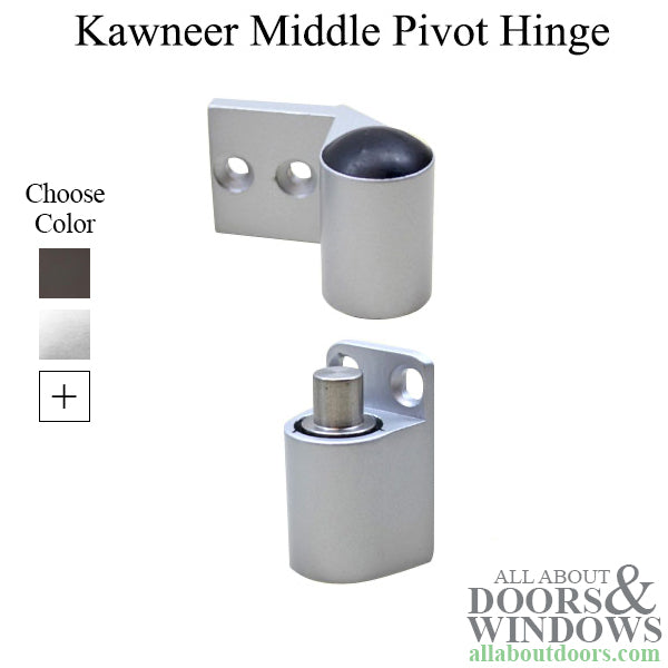 Kawneer intermediate / Middle Pivot Hinge - Aluminum - Kawneer intermediate / Middle Pivot Hinge - Aluminum