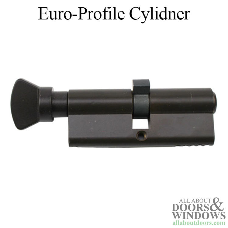 Hoppe Euro-Profile Cylinder, 35.5/35.5, Keyed Alike - Rustic Umber - Hoppe Euro-Profile Cylinder, 35.5/35.5, Keyed Alike - Rustic Umber