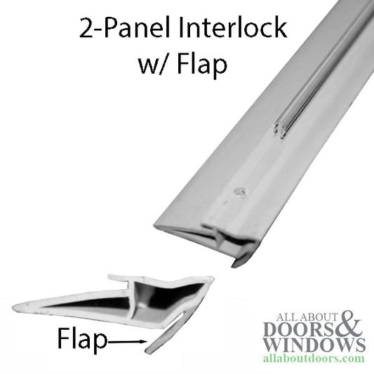 Interlock, 2 or 3 Panel, Stationary Panel, RH or L