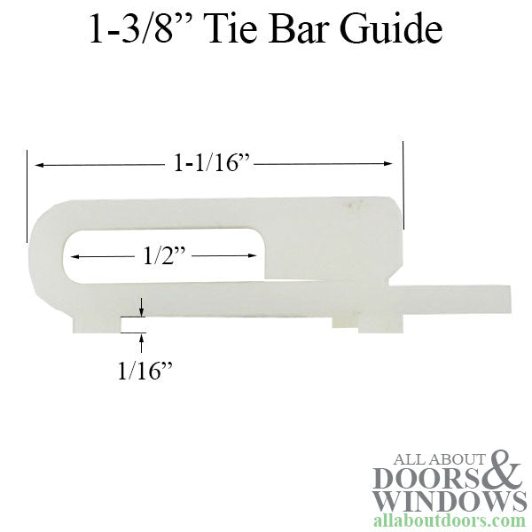 Tie Bar Guide, 1-3/8