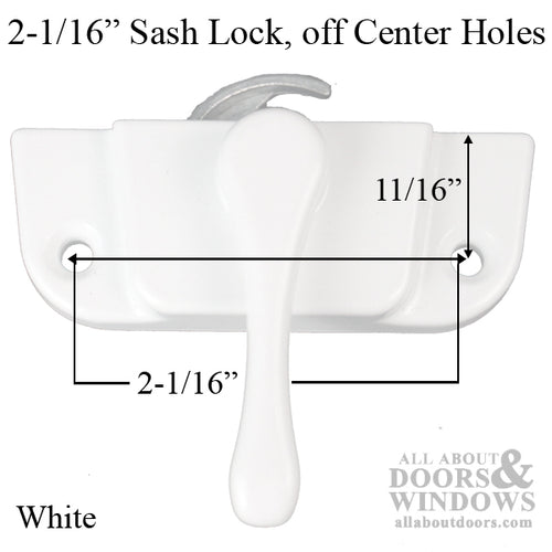 Sash Lock 2-1/16