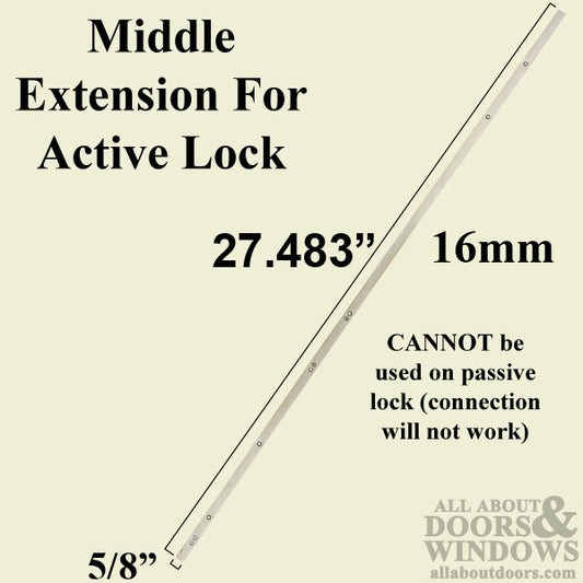 16mm P2000 Active Upper Assembly (27.483 Length), Doors Less than 69