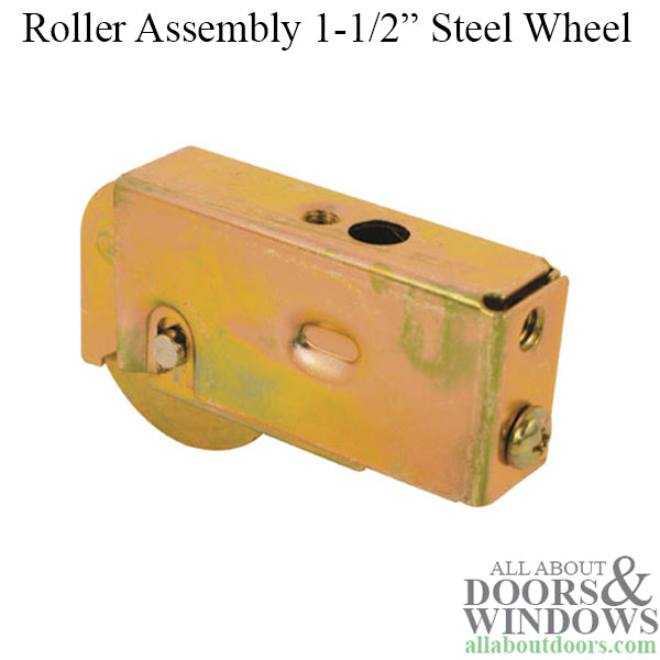 Sliding Door Roller With Plain Back Housing 1.5 Inch Single Wheel Door Roller - Sliding Door Roller With Plain Back Housing 1.5 Inch Single Wheel Door Roller