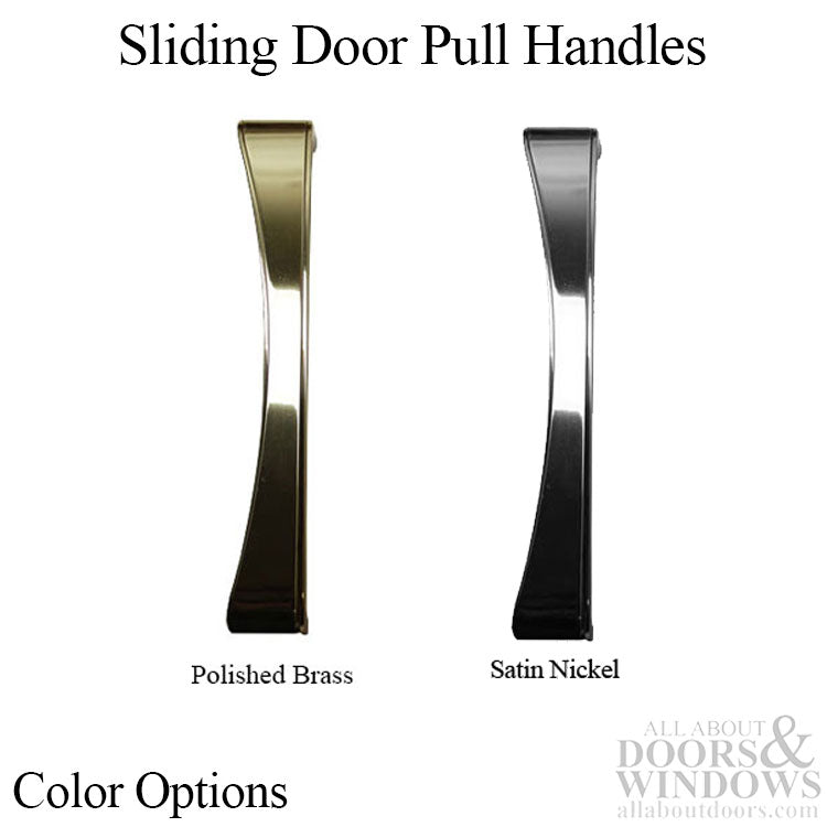 Interior Sliding Door Pull Handle XO - Left Hand - Choose Color - Interior Sliding Door Pull Handle XO - Left Hand - Choose Color