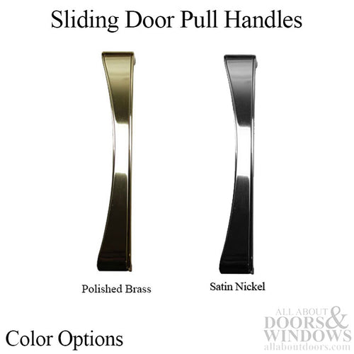 Interior Sliding Door Pull Handle XO - Left Hand - Choose Color - Interior Sliding Door Pull Handle XO - Left Hand - Choose Color