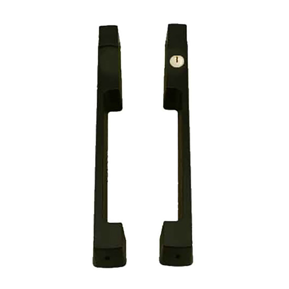 HOPPE Dallas Series Sliding Door Handle Set for HLS9000 Multipoint Locking System Keyed Left Hand - HOPPE Dallas Series Sliding Door Handle Set for HLS9000 Multipoint Locking System Keyed Left Hand