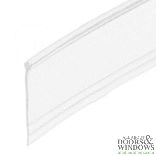 Keller 600 Series Shower Door Vinyl Sweep 37 Inch Rolls Clear