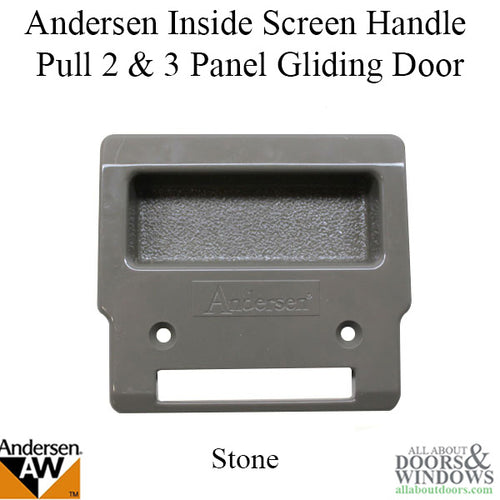 Andersen Door Handle For Patio Screen Doors Inside Handle For Sliding Doors Stone - Andersen Door Handle For Patio Screen Doors Inside Handle For Sliding Doors Stone