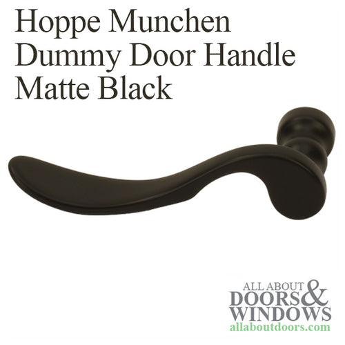 Munchen Dummy, M112PL / 374N  Fixed Pair - Matte Black - Munchen Dummy, M112PL / 374N  Fixed Pair - Matte Black