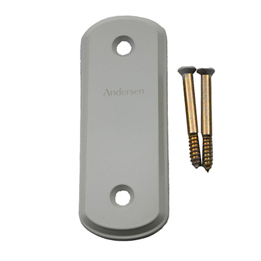 Andersen Frenchwood Sliding Doors Cover Plate For Albany Handles White Cover Plate