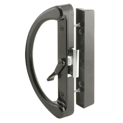 Sliding Patio Door Dual Clasp Diecast Handle Set for Sliding Patio Door Black - Sliding Patio Door Dual Clasp Diecast Handle Set for Sliding Patio Door Black