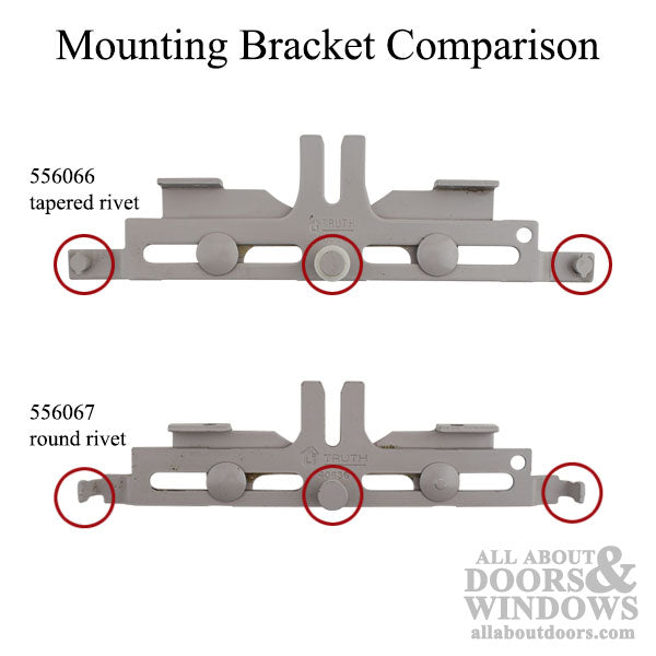 Truth Mounting Bracket - 40538 Cone / Tapered Rivet - Truth Mounting Bracket - 40538 Cone / Tapered Rivet