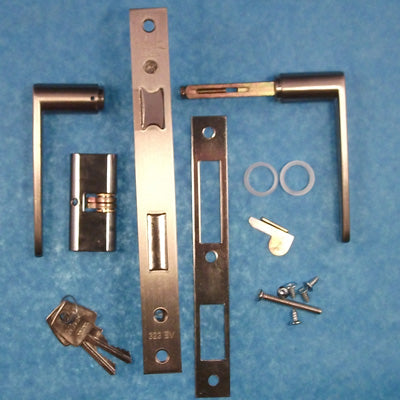 Papaiz MZ35 Storm Door Mortise Lock and Handle for Storm Door - Papaiz MZ35 Storm Door Mortise Lock and Handle for Storm Door